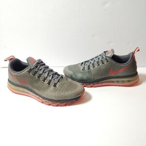 NIKE Men's Air Max Motion Cool Grey/Laser Crimson Athletic Shoes 10